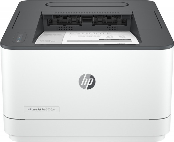 LaserJet Pro 3002dw S/W-Laserdrucker, Duplex-Druck, Druck über Smartphone/Tablet, 33 Seiten/min, DIN A 4/5/6, B 5/6