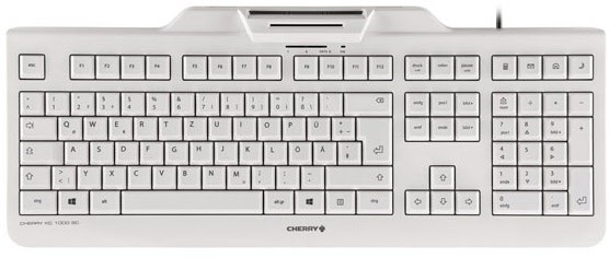 KC 1000 Tastatur weiß/grau