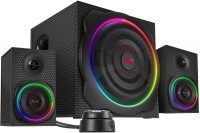 Gravity Carbon 2.1 RGB 2.1 Multimedia-Lautsprecher schwarz