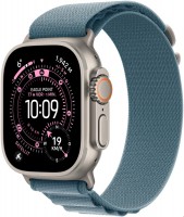 Watch Ultra 3 (49mm) GPS+5G Smartwatch Titan mit Alpine Loop (S) natur/hellblau