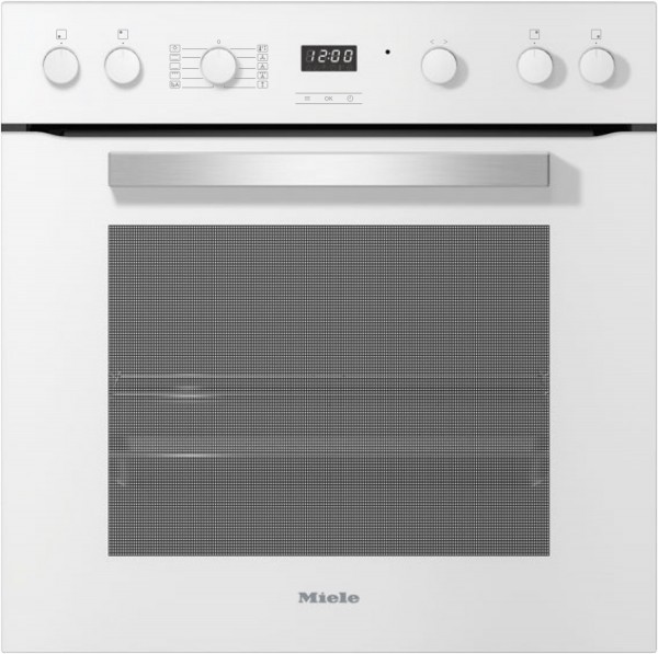 H 2455 I Active Einbau Elektro-Herd brillantweiß, 76 l, schnelles Vorheizen, Rückwand katalytisch beschichtet, 59,5 cm breit, A+