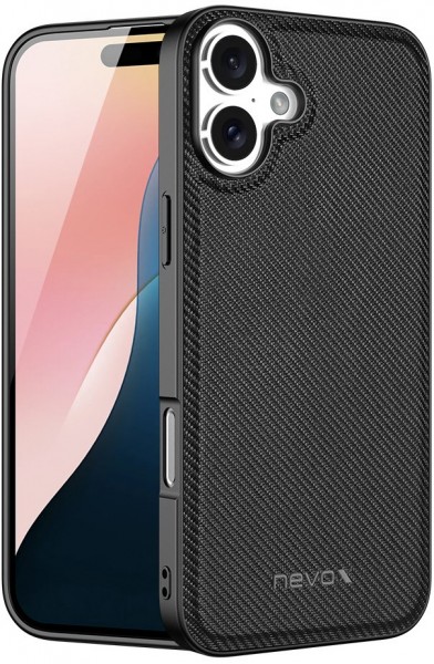 StyleShell Nylo für iPhone 16 schwarz