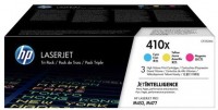 Nr. 410X 3er-Pack Toner cyan/magenta/gelb