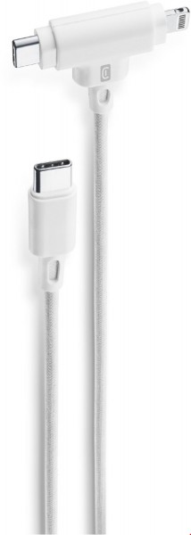 USB Type-C > Lightning Kabel (1,5m) weiß