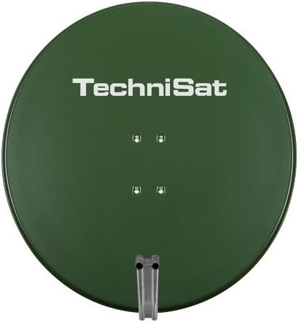 SATMAN 850 Plus Satelliten-Reflektor inkl. LNB-Halteschelle tannengrün