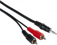 2 Cinch-St./3,5mm Klinke stereo, 5m