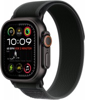 Watch Ultra 2 (49mm) GPS+4G Titan mit Trail Loop Armband (S/M) schwarz/schwarz