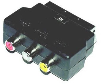 VC 911 Scart-St.>3xCinch-Kuppl.