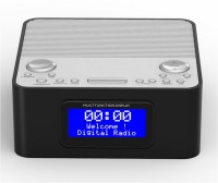 UR170SW Uhrenradio schwarz