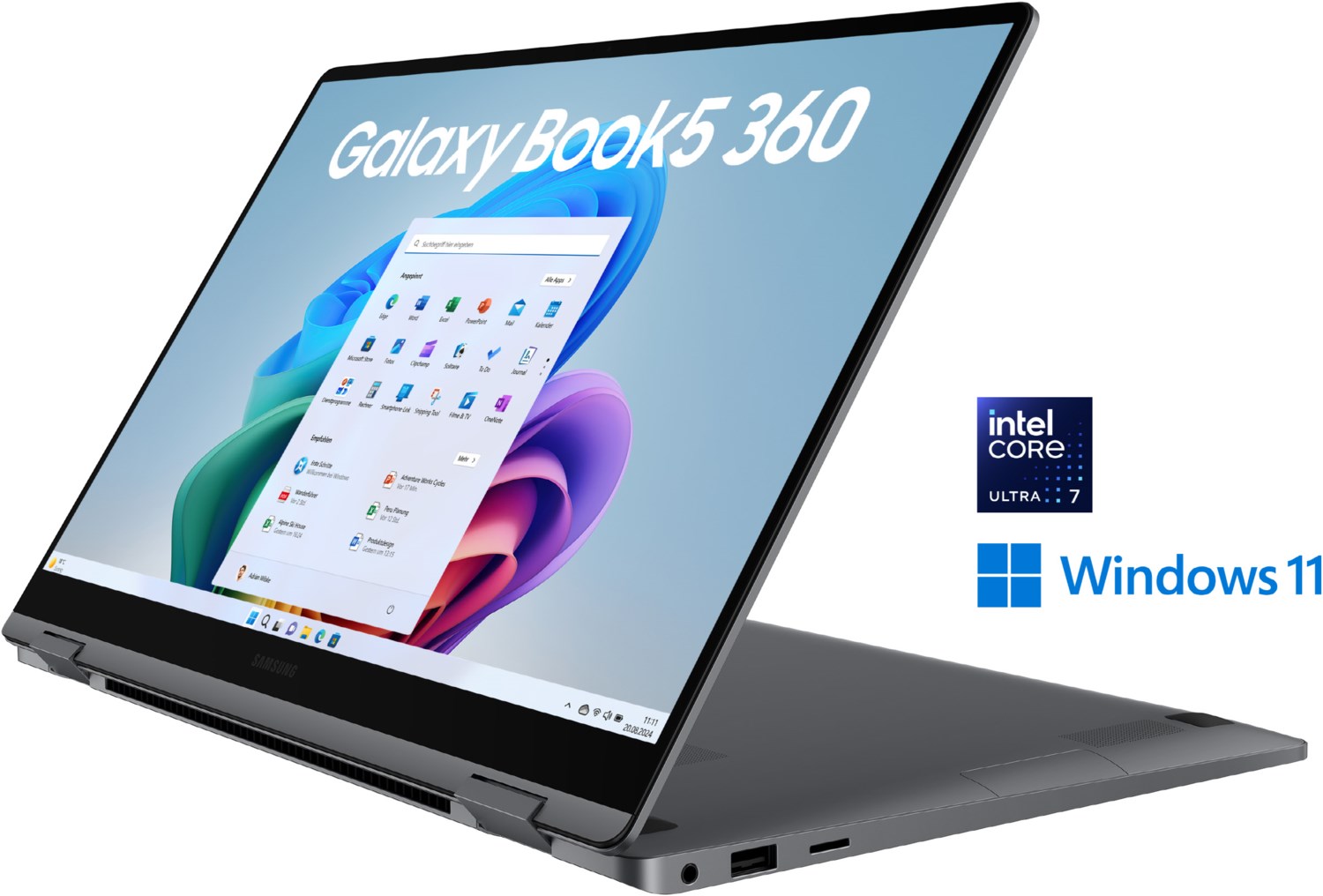 Samsung Galaxy Book5 360 Copilot+ PC - 15,6" - Intel Core Ultra 7 - 16GB RAM/512GB SSD