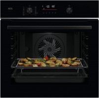 TS6PB53ZAB Einbaubackofen schwarz, 71 l, Pizza-Stufe, schnelles Vorheizen, Heißluftgrill, pyrolytische Selbstreinigung, 59,5 cm breit, A+, Serie 6000