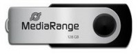Swivel Swing USB 2.0 (128GB) Speicherstick schwarz/silber