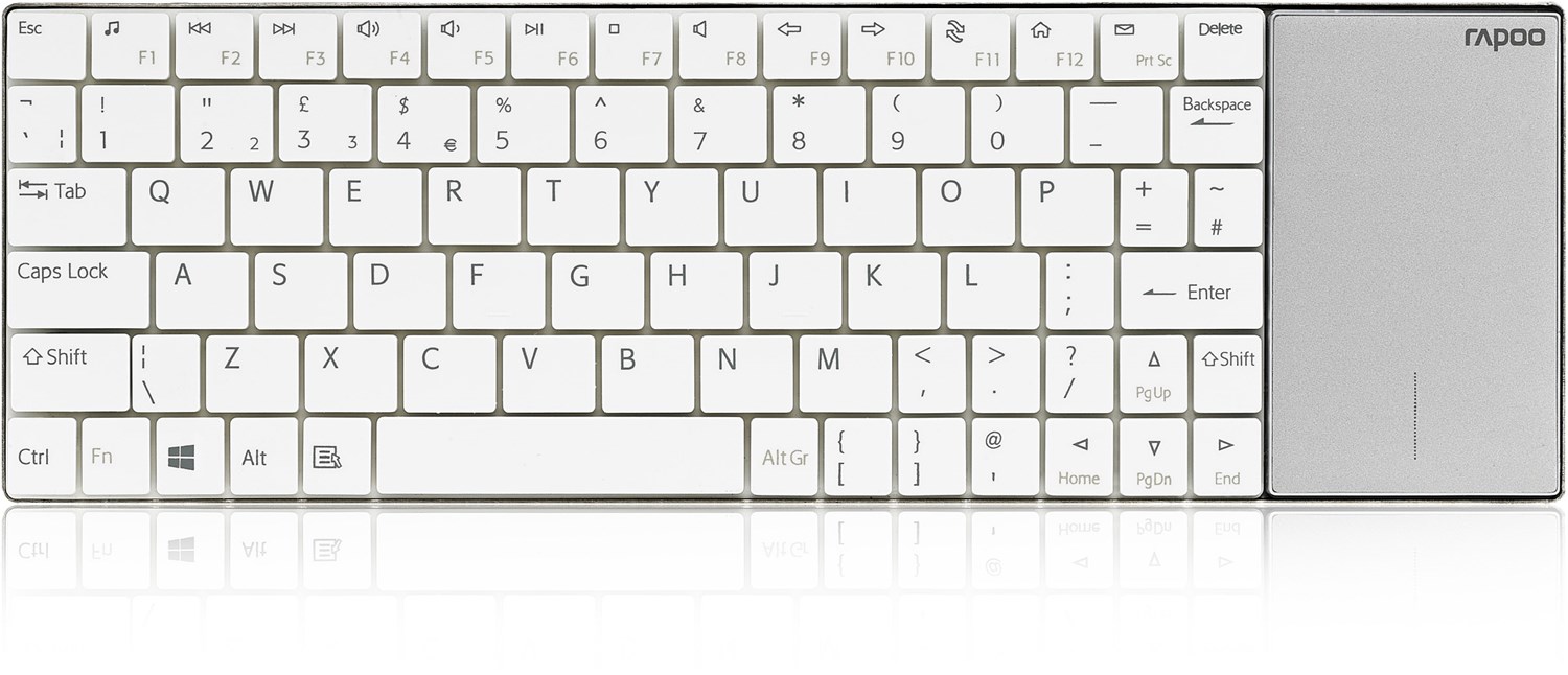 E2710 Kabellose Tastatur weiß