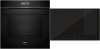 SL15SET8F Herdset mit Induktion und Dampfgarer bestehend aus HS936GCB1 + EX800NVV6E