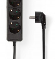 ESOC350F1BK Steckdosenleiste (5m) 3-Fach schwarz