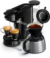 HD6591/69 Switch Filter- und Padkaffeemaschine schwarz