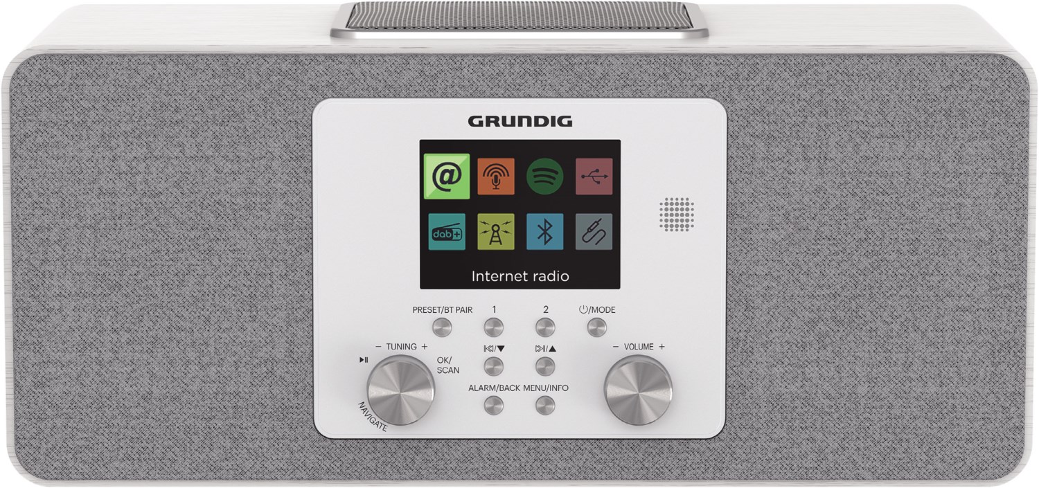 Grundig DTR 6100 Internetradio weiß