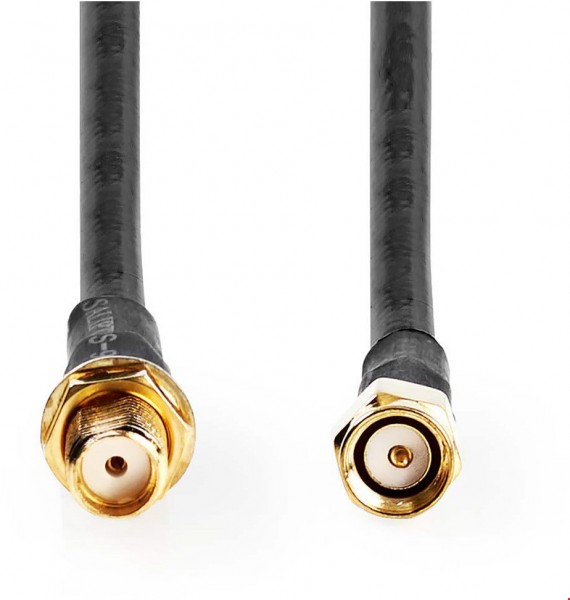 CSGL02400BK100 Antennenkabel (10m) SMA-Stecker > SMA-Buchse schwarz