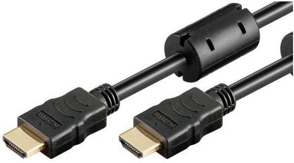HDMI-Kabel Typ A mit Ferritkern 2,0