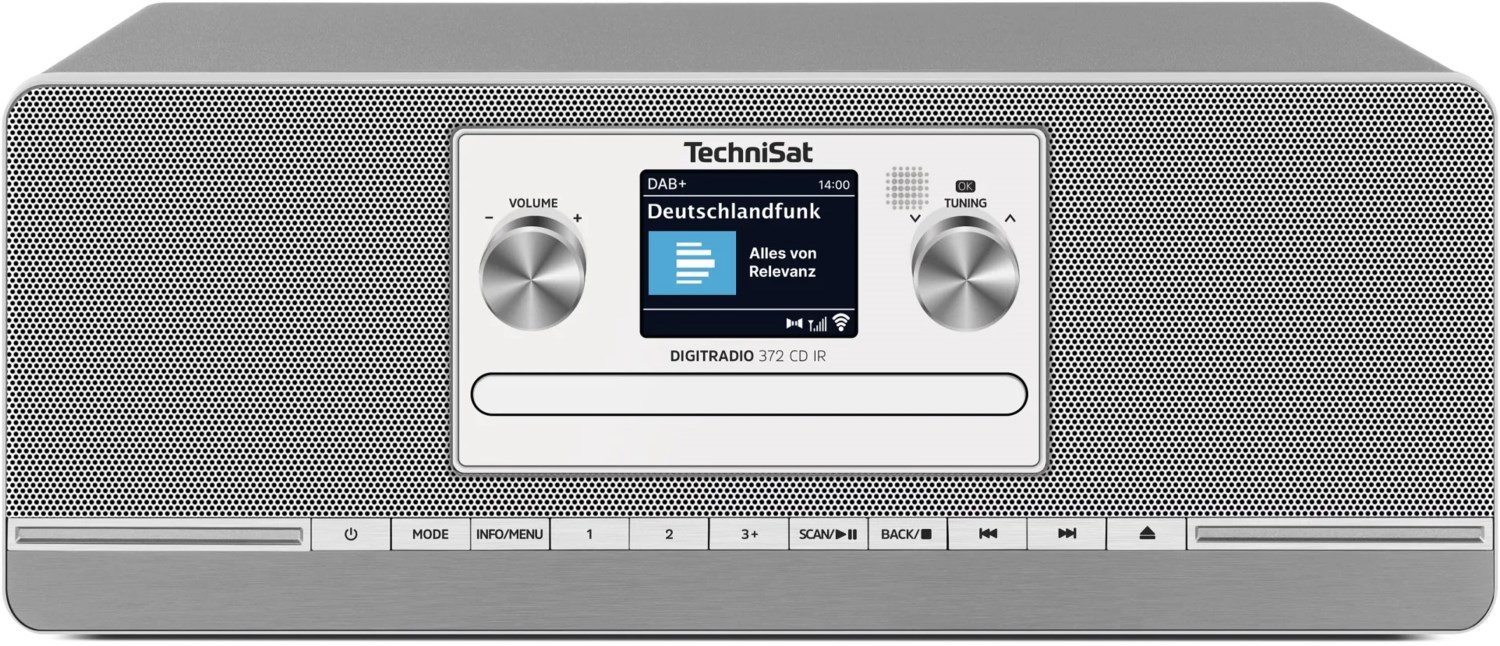 Image of DigitRadio 372 CD IR CD/Radio-System silber