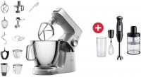 KVL85.594SI Titanium Chef Baker XL Küchenmaschine  + Dein Geschenk: Braun MQ 55254 M MultiQuick 5 Pro Edelstahl-Stabmixer