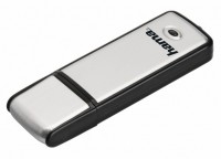 Fancy USB 2.0 (128GB) Speicherstick schwarz/silber