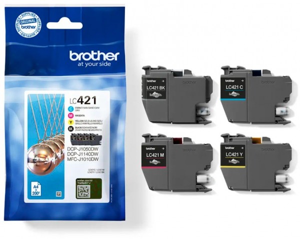 LC-421VAL Tinten-Multipack 4-farbig