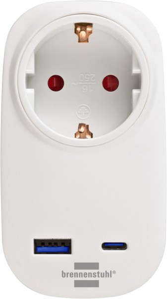 Steckdosenadapter (20W) mit USB-C Power Delivery weiß
