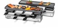 RC 1600 Set (2x RC 800) fun for 4+4 Raclette silber