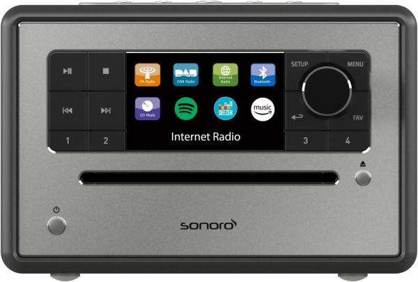 Elite CD/Radio-System matt graphit