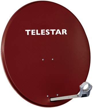 DIGIRAPID 60 Satelliten-Reflektor rot