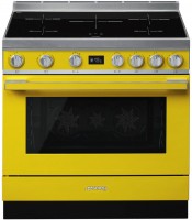 CPF9IPYW Stand-Elektroherd mit Induktionsfeld gelb, 115 l, Hefeteig-Gärstufe, pyrolytische Selbstreinigung, 89,8 cm breit, A+