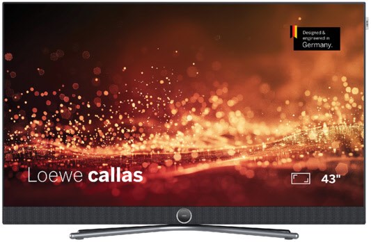Loewe callas 43 108 cm (43") LCD-TV mit LED-Technik basaltgrau