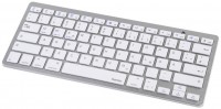KEY4ALL X510 Bluetooth Tastatur silber/weiß