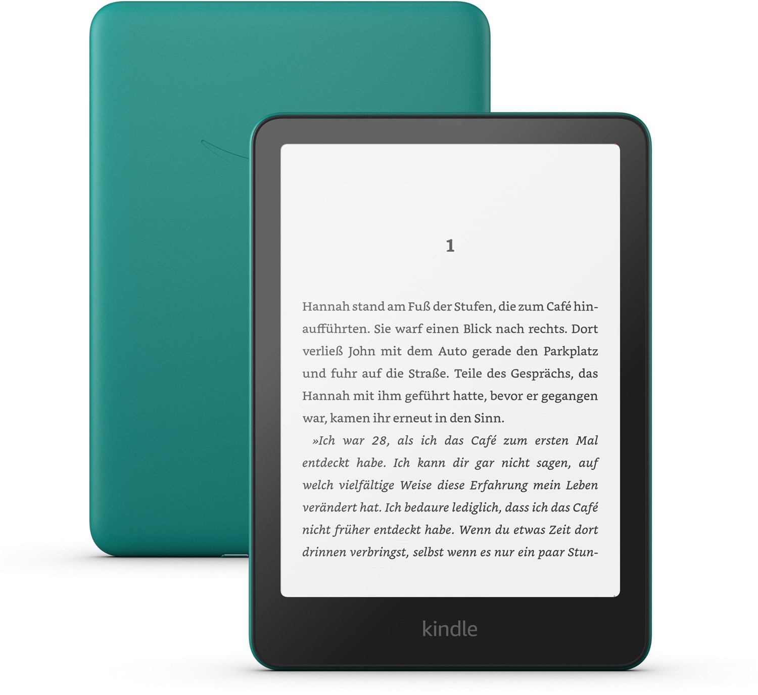 Image of Kindle Paperwhite (16GB) E-Book Reader mit Spezialangeboten jadegrün