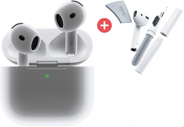 AIRPODS 4 MXP93ZM/A + Dein Geschenk: AIRCARE CLEANING KIT