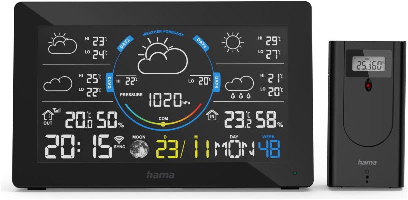 Hawaii Internet Wetterstation schwarz