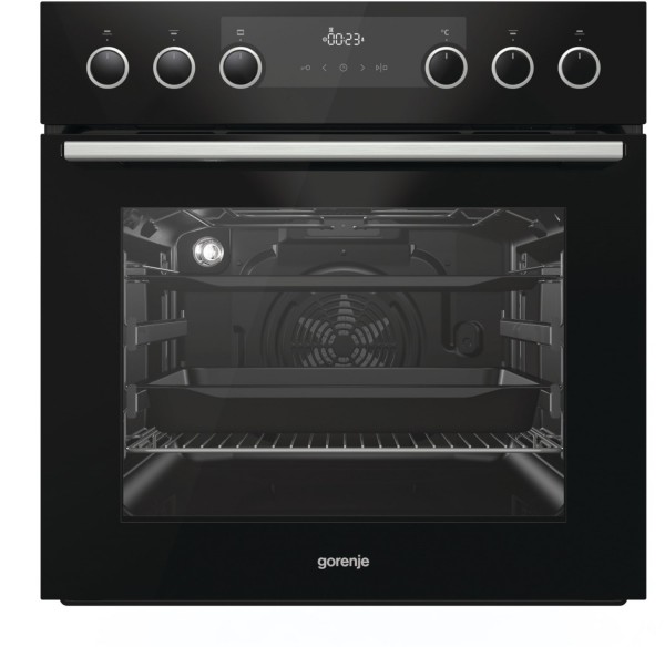 BCS737E301BG Elektro-Herd schwarz, 71 l, schnelles Vorheizen, 59,7 cm breit, A