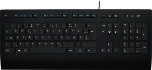 Logitech K280e (DE) Tastatur schwarz | EURONICS