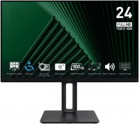 PRO MP245PG 61 cm (24") TFT-Monitor mit LED-Technik schwarz, Widescreen Full HD (1920x1080), 1 ms Reaktionszeit
