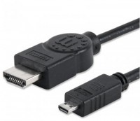 HDMI-Kabel (2m) HDMI A>micro A St/St schwarz