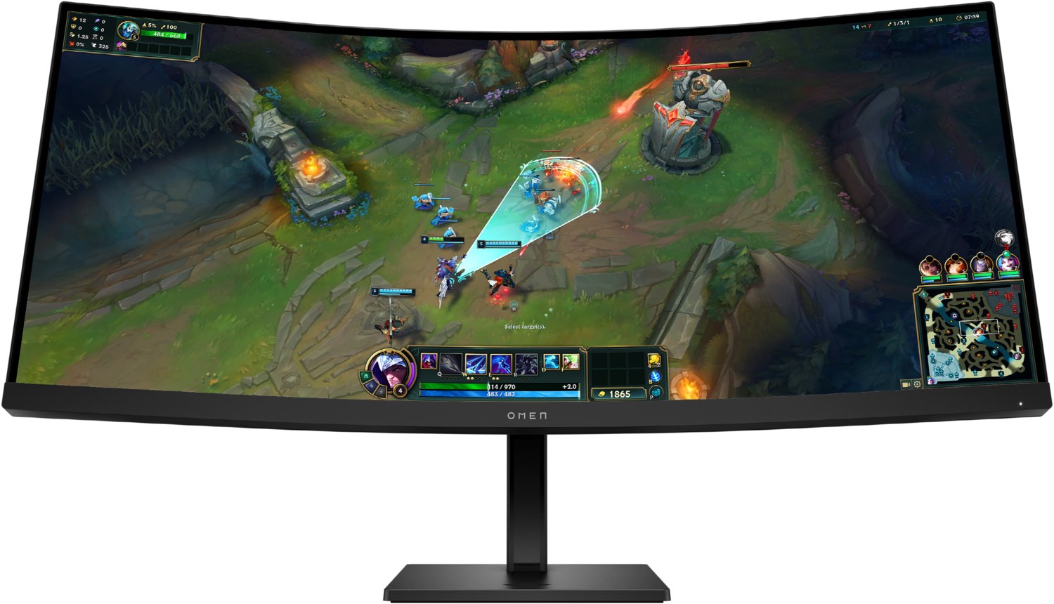 OMEN 32c 80 cm (32") Gaming Monitor schwarz