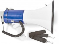 MEPH200WT Megafon (25W) weiß/blau