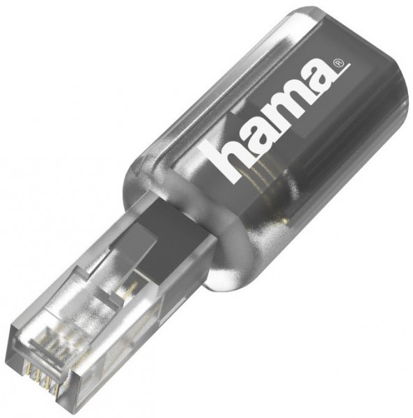 Anti-Twist-Adapter schwarz/transparent
