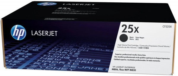 Nr. 25 X Toner (34.500 S.) schwarz