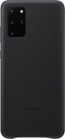 Leather Cover für Galaxy S20+ schwarz