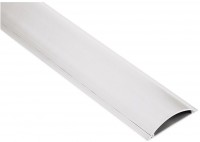 PVC-Kabelkanal halbrund 100/9/2,1cm weiß