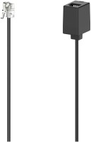 Verlängerungskabel (6m) Modular-St. 6p6c>Modular-Bu. 6p6c schwarz