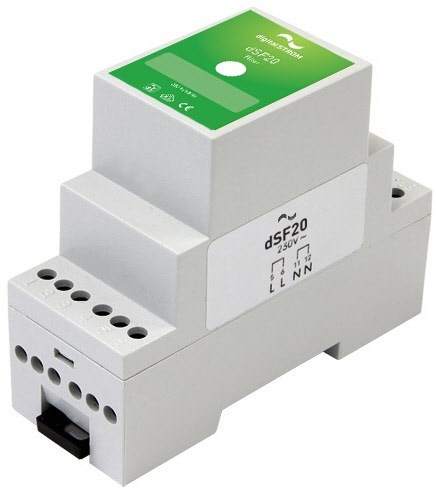 Filter 230V grau