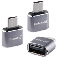 A480C USB Bu. > USB-C St. Adapter 3er Pack grau